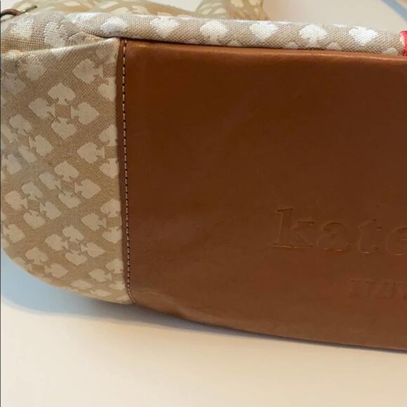 Kate Spade Stucco Stevie Canvas Baby Diaper Bag - Picture 3 of 16